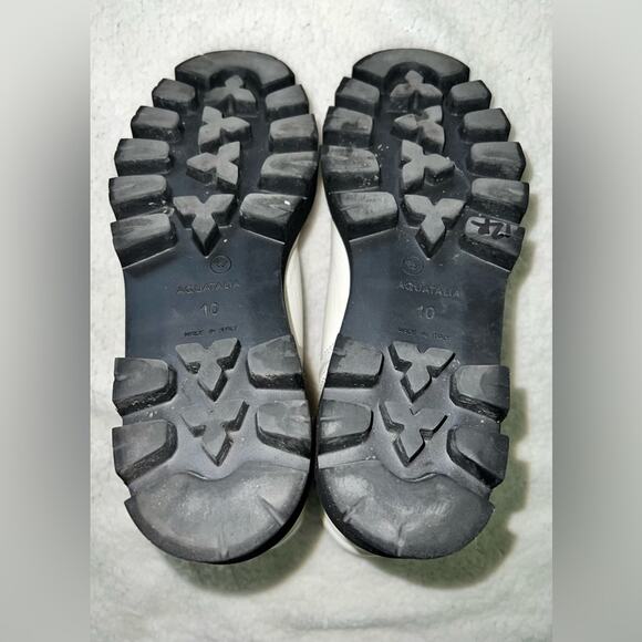 AQUATALIA Leather Combat Boots - Women - size 10 - H7 - Picture 6 of 6